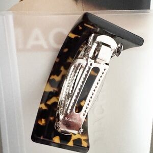 Machete tortoise French hair clip barrette- new